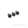 Conector de cabeçalho fêmea de 1,27 mm reto 6P
